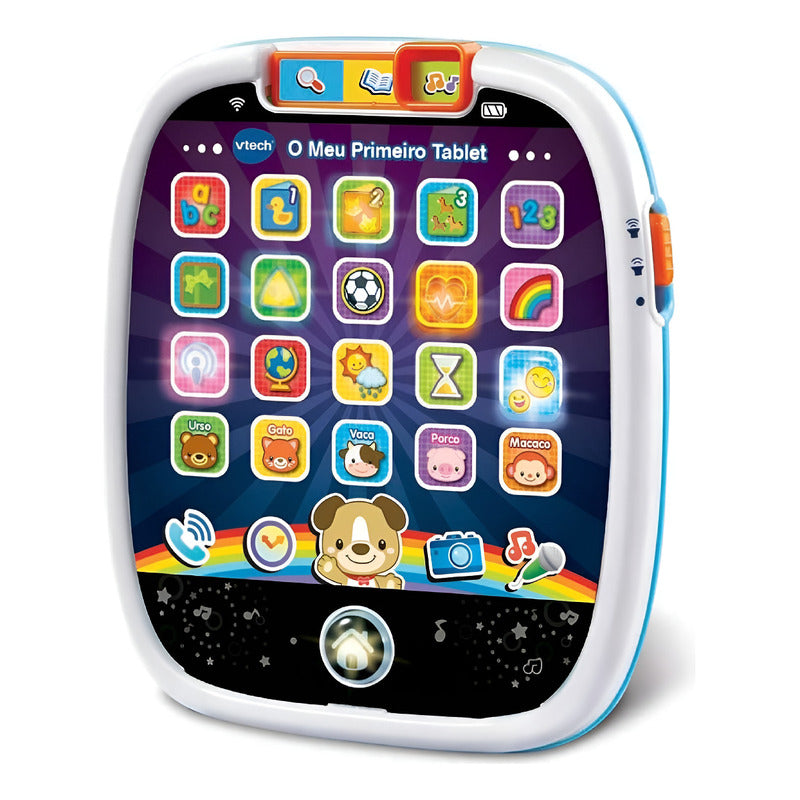 Tablet De Juguete Para Niños Juegos Luces Sonidos Vtech Multicolor