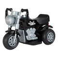 Moto Eléctrica Montable Para Niños Hot Wheels Trimoto 6v recargable motito color Negro