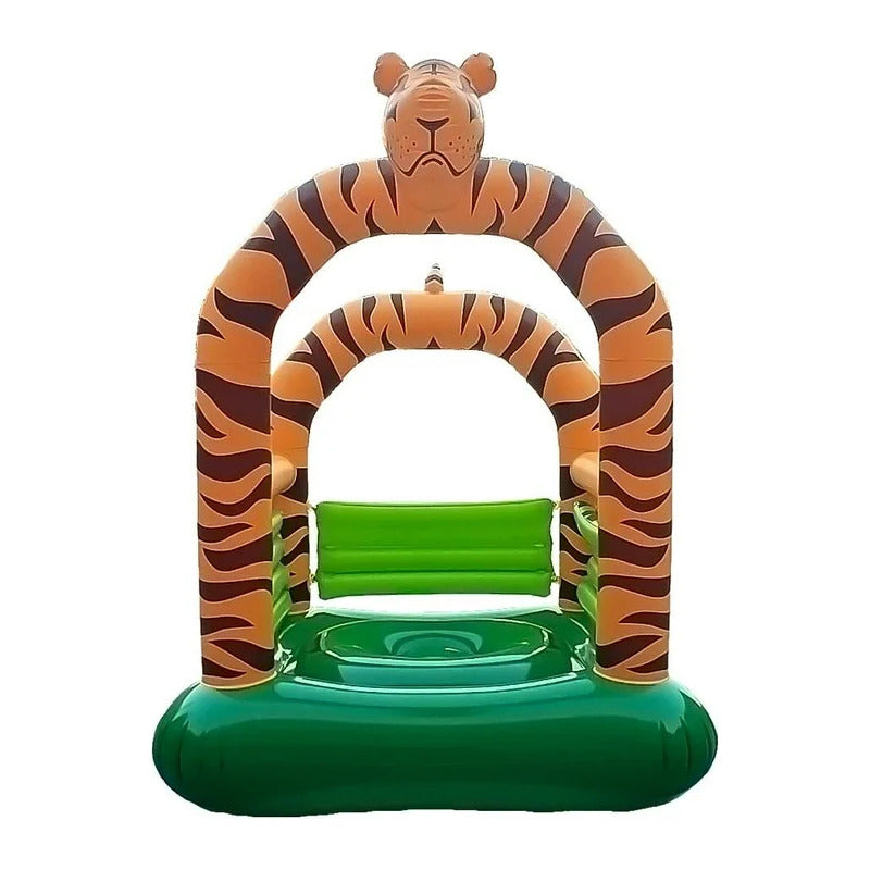 Brincolin Castillo Inflable Tigre Colchón P/brincar Niños