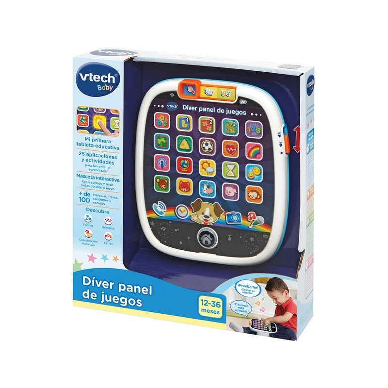 Tablet De Juguete Para Niños Juegos Luces Sonidos Vtech Multicolor