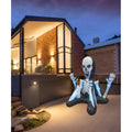 Inflable Halloween Esqueleto Calavera Dia De Muertos Adorno Negro