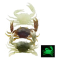 Señuelos Artificiales Cangrejo Jaiba Goma Carnada 12 Cm 34gr Multicolor