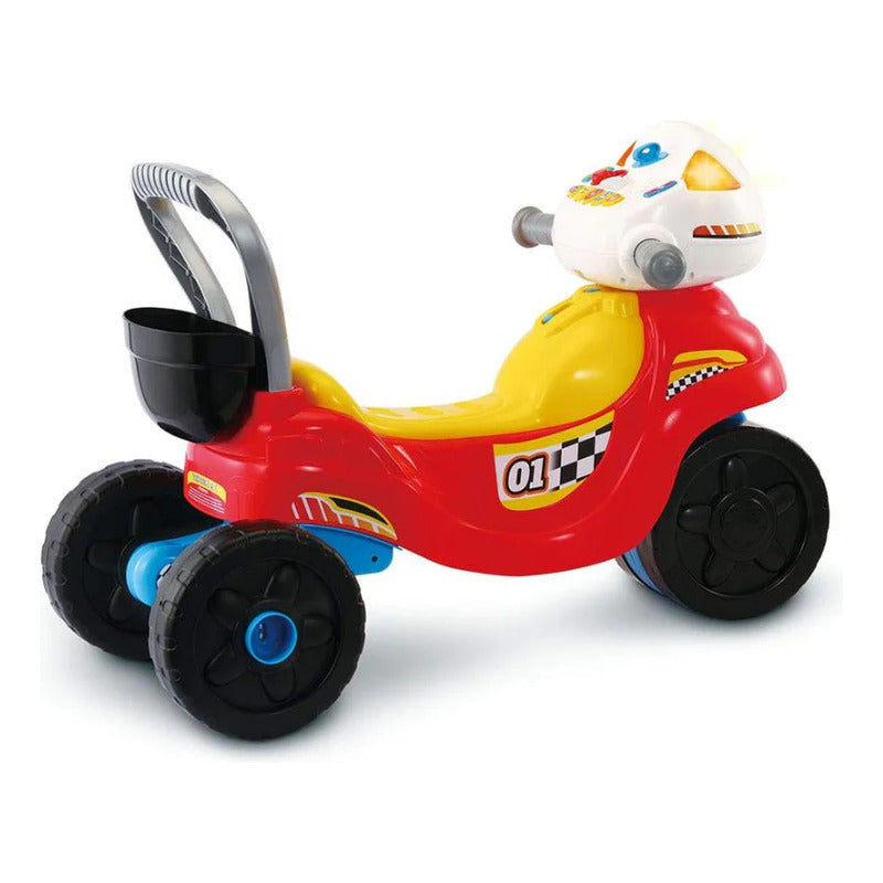 Moto De Carreras 3 En 1 Montable De Empuje Niños Vtech