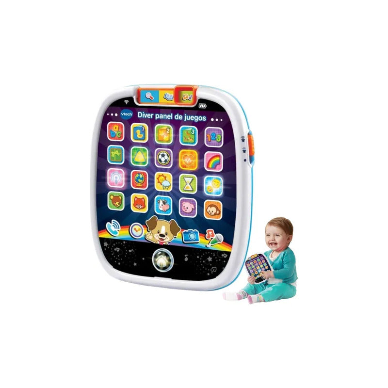 Tablet De Juguete Para Niños Juegos Luces Sonidos Vtech Multicolor