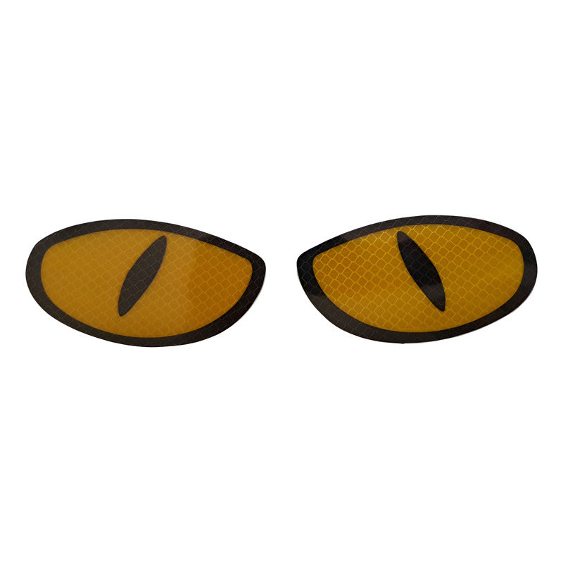 2 Stickers Ojos Reflejante Calcamonias Pegatinas Autos Motos