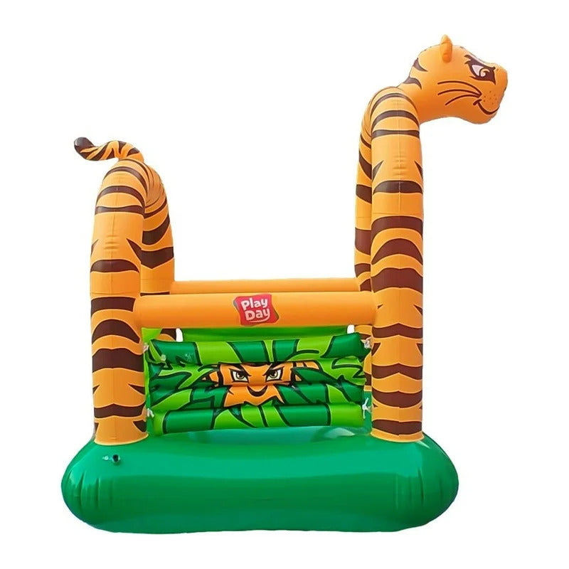 Brincolin Castillo Inflable Tigre Colchón P/brincar Niños