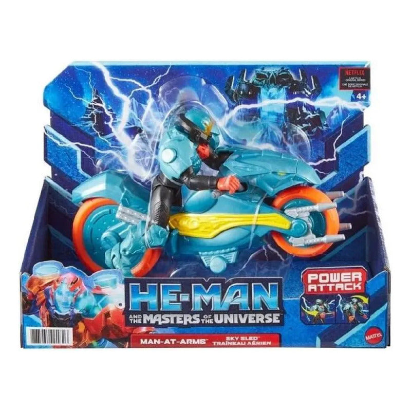 Masters Of The Universe Man At Arms Sky Sled Mattel Figura de Colección