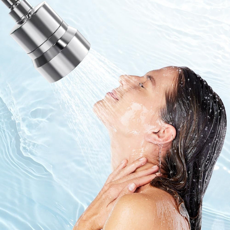 Regadera Filtrante Cabezal De Ducha Filtro Agua Para Baño Cromo Brillante